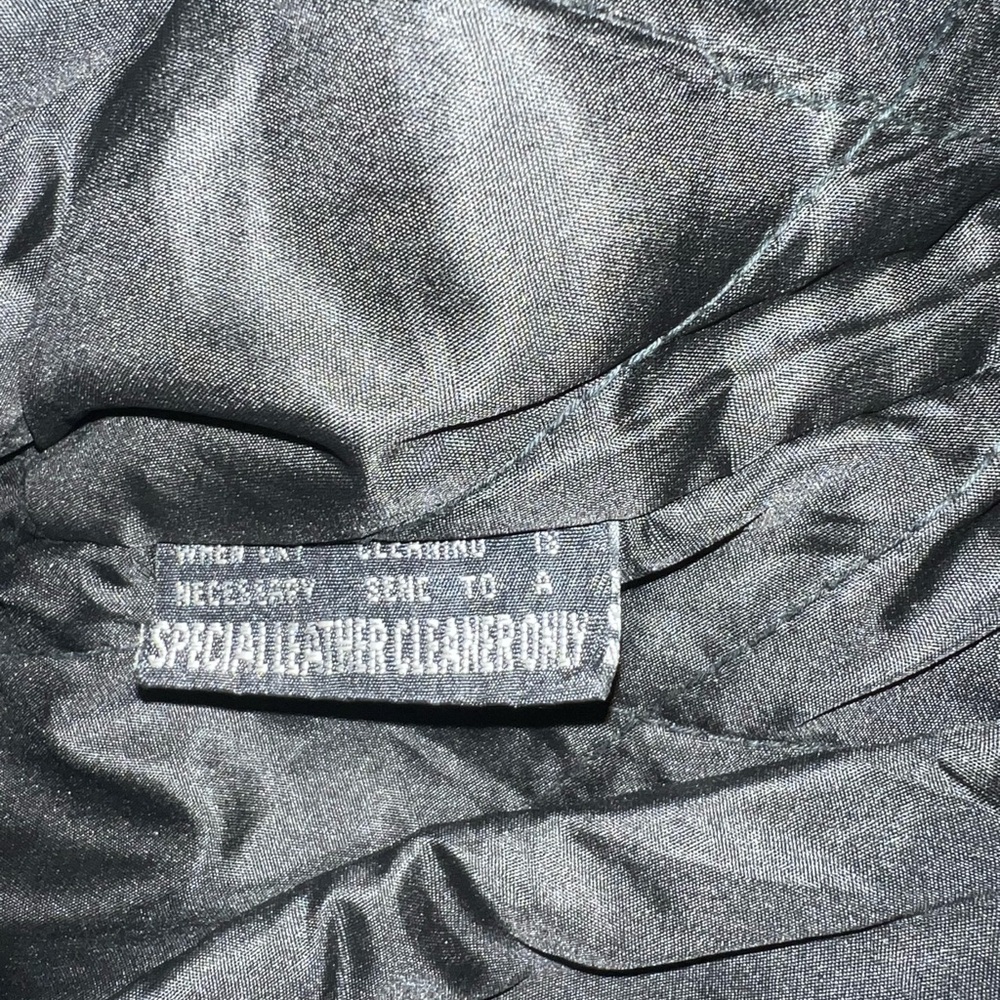 Black Leather Performance Jacket - image 5